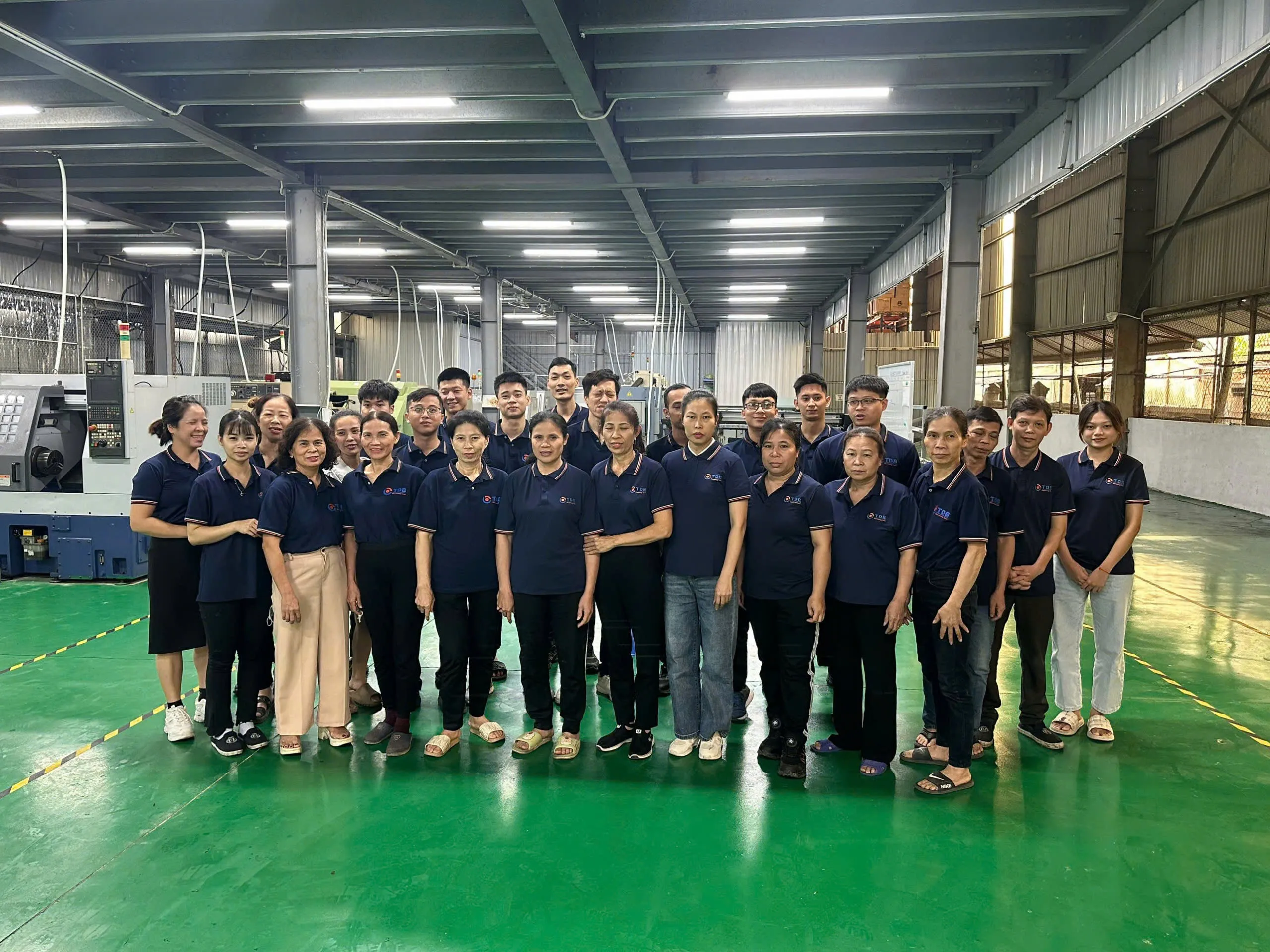 Teams Machining CNC in Vietnam